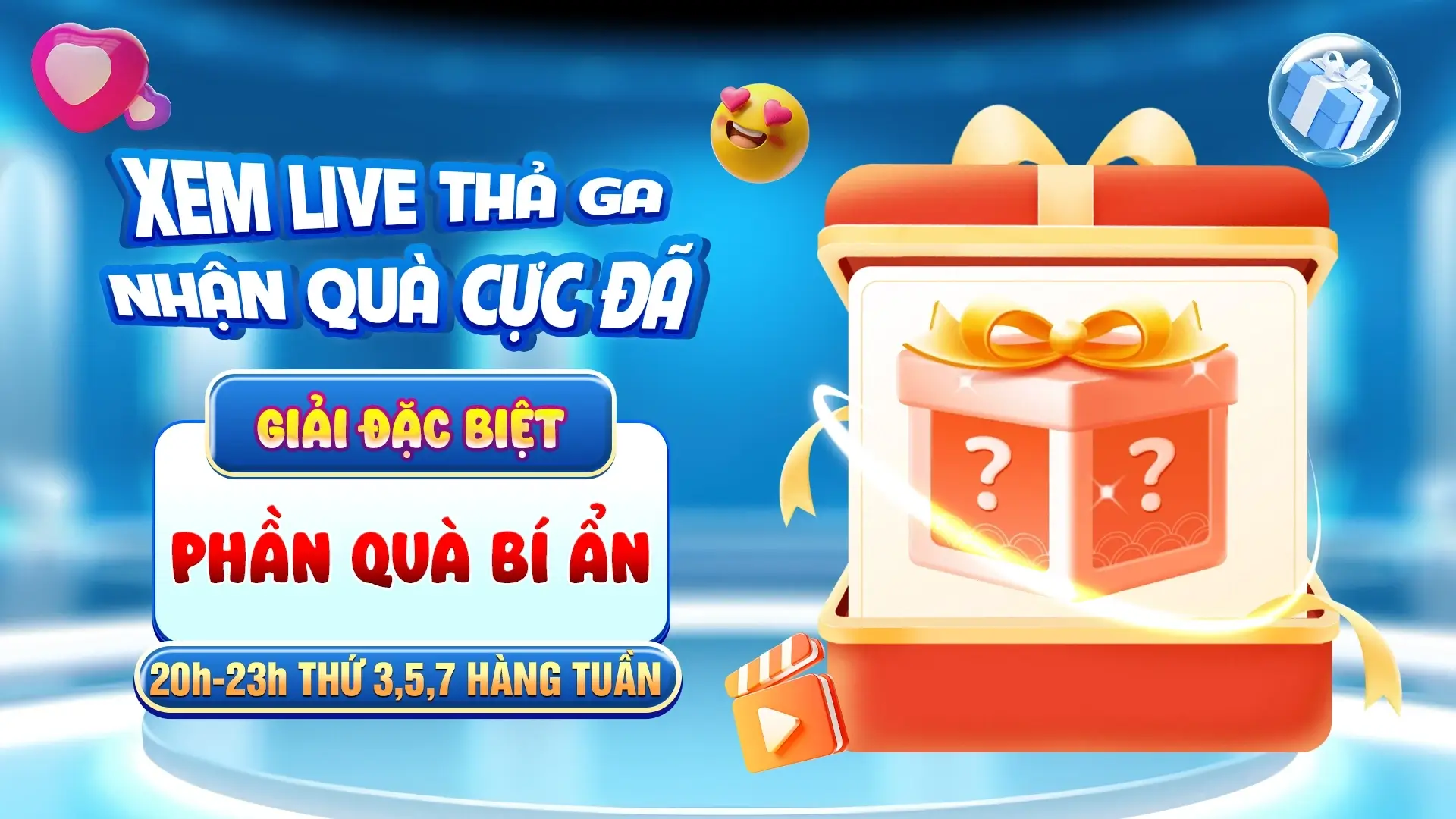 Live phát quà tân thủ